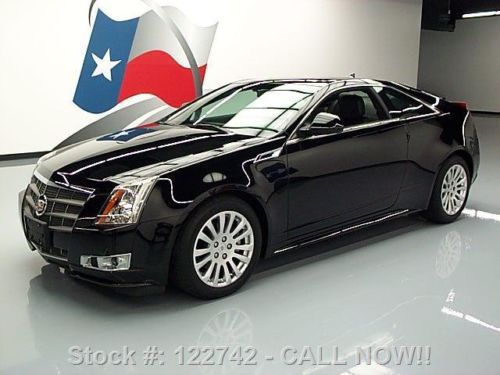 2011 cadillac cts 3.6l performance coupe sunroof 17k mi texas direct auto