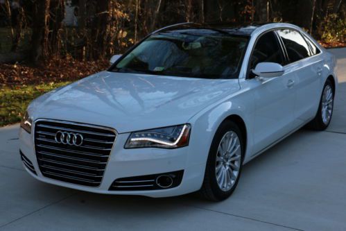 2013 audi a8l 4.0t quattro tiptronic 11k miles