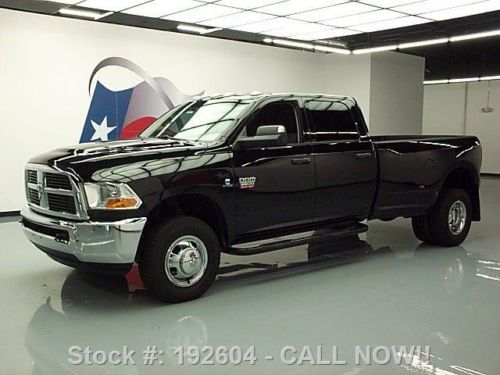 2012 dodge ram 3500 crew diesel drw 4x4 side steps 46k texas direct auto