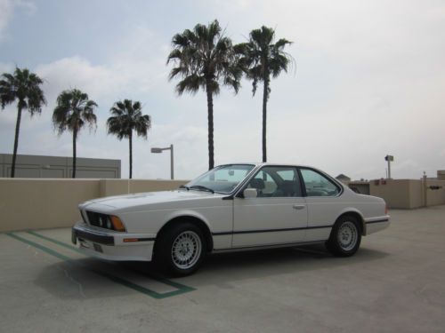 1989 bmw 635csi base coupe 2-door 3.5l