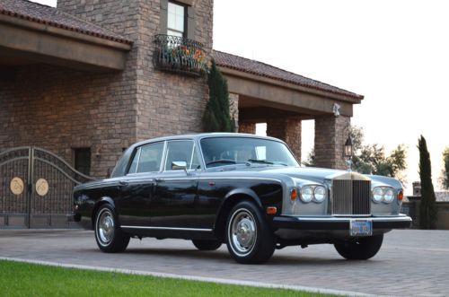 1979 rolls royce silver shadow ii stunning 2 owner beverly hills car from new