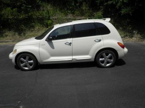 2004 pt cruiser gt turbo cream black leather interior seat heaters nice