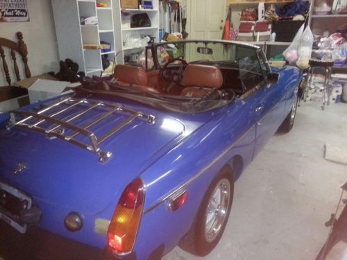 1977 mg mgb mk iv convertible no reserve!