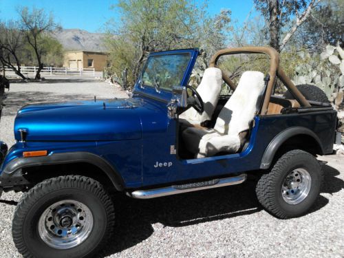 1986 jeep cj7 base sport utility 2-door 4.0l efi jeep cj