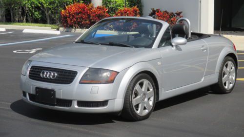 2001 audi tt roadster clean florida title no accidents all original exotic car