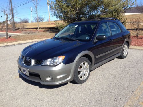 2006 subaru impreza outback sport limited edition wagon 4-door 2.5l