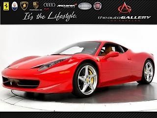 2014 ferrari 458 italia 2dr cpe