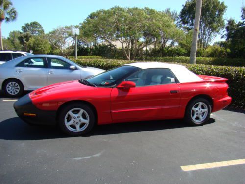 Pontiac firebird formula convertible