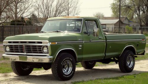 Original 1975 ford f-100 ranger xlt, camper special, 4x4