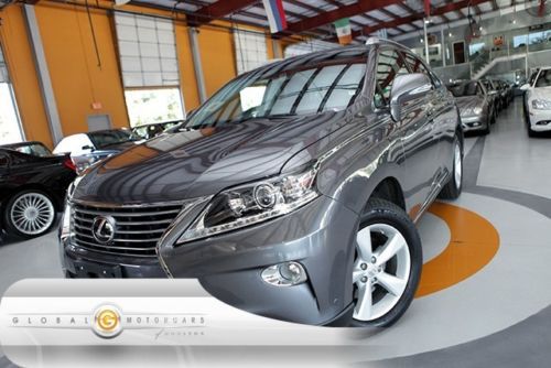 13 lexus rx350 premium awd 5k 1-own nav pdc rear-cam keyless vent-sts moonroof