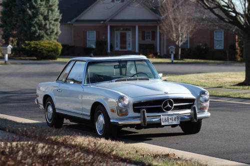 1968 mercedes 280sl convertible