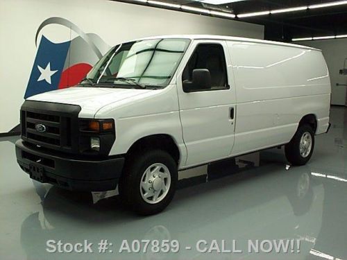 2014 ford e-150 cargo van v8 power group a/c 14k miles texas direct auto