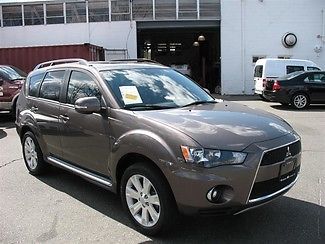 2011 mitsubishi outlander se sunroof 10683 low miles factory warranty fwd clean