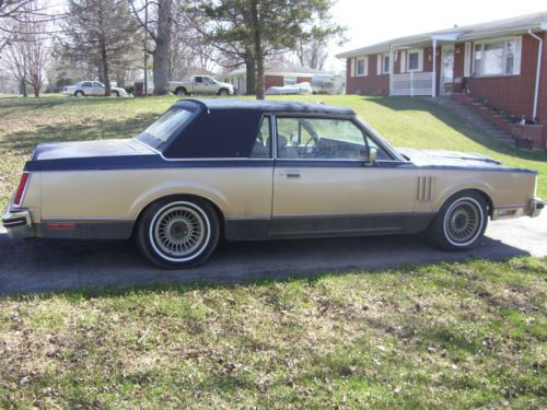 1981 lincoln mark vi bill blass designer series