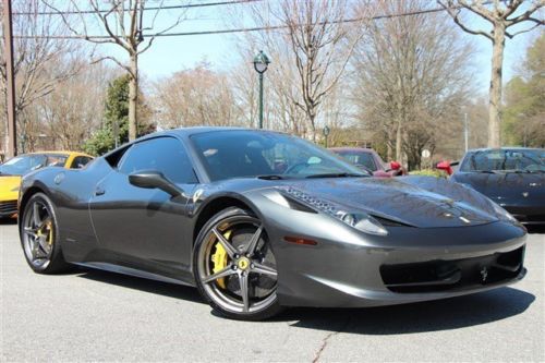 2013 ferrari 458 -$301k msrp,cf bridge,leather/alcantara int,cf rear,cam,wow!