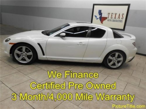 05 rx-8 auto coupe sunroof certified pre owned warranty we finance texas