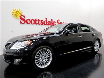 2010 ls460 luxury ed * rare sport pk * comfort pk * obsidian blk * extended warr