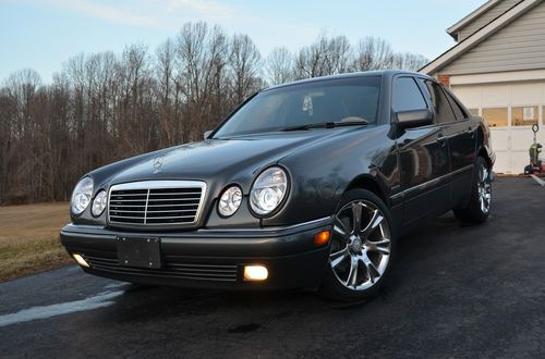 Gorgeous 1999 mercedes-benz e300 3.0l 35mpg $16,000 in upgrades 400lbs torque