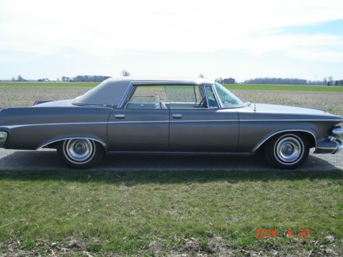 1963 chrysler imperial lebaron 55k production no 0001,of 1537 barn find! no res