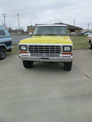 1979 ford f250 4x4 ranger rust free