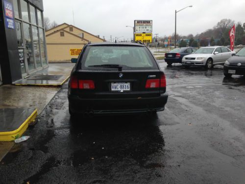 2000 BMW 540i touring wagon M5 package CLEAN V8 4.4l Black, image 7