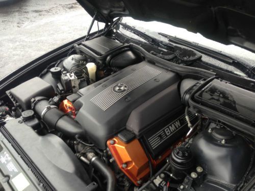 2000 BMW 540i touring wagon M5 package CLEAN V8 4.4l Black, image 9