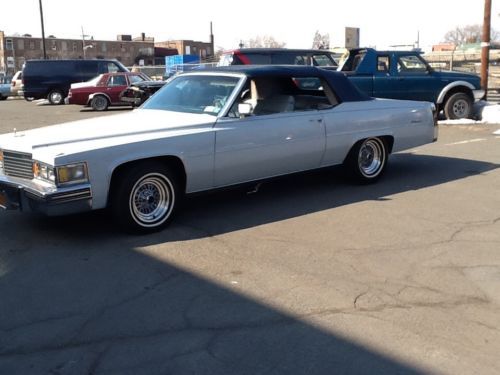 1979 cadillac deville lecabriolet convertible