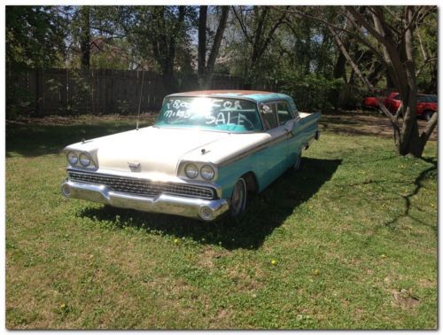 1959 Ford Fairlane Galaxy 500 28K Original Miles with A/C & Record Player, US $7,000.00, image 2