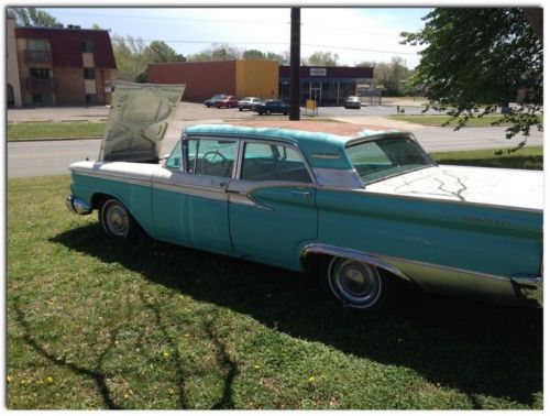 1959 Ford Fairlane Galaxy 500 28K Original Miles with A/C & Record Player, US $7,000.00, image 3