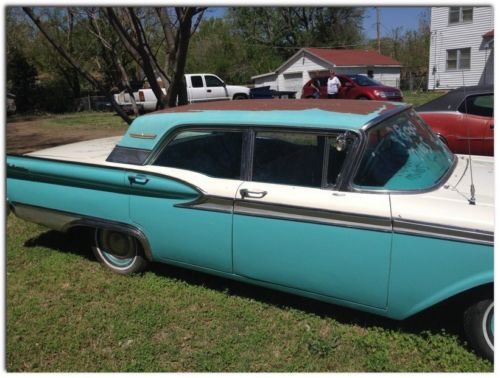 1959 Ford Fairlane Galaxy 500 28K Original Miles with A/C & Record Player, US $7,000.00, image 19