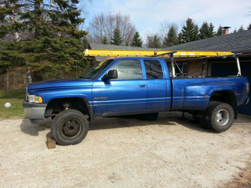 2001 dodge ram 3500 4x4 cummins turbo diesel quad cab 6 speed