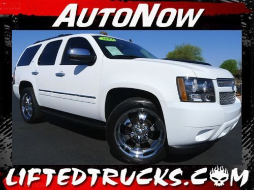 2009 chevrolet chevy tahoe ltz suv navigation captains chairs~low miles~nice!!