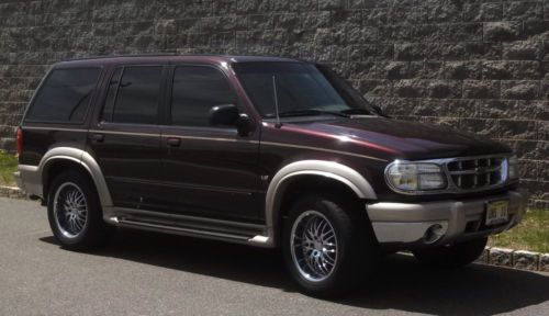 1999 ford explorer eddie bauer sport utility 4-door 5.0l