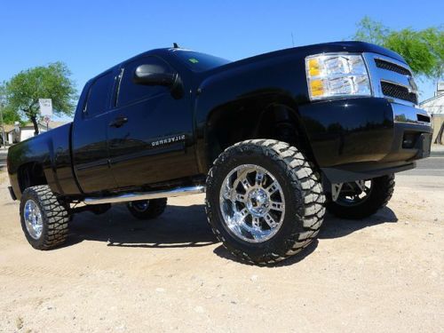 2010 chevrolet silverado extra cab chevy 1500 4x4 used lifted truck~low miles!