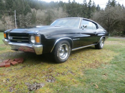 1972 chevrolet chevelle malibu hardtop 2-door 7.4l