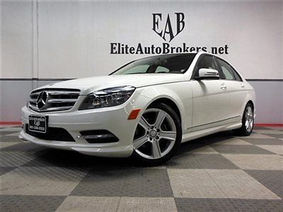 2011 c300 4matic sport-30k-p01 pkg-clean carfax-super nice-msrp $41,800