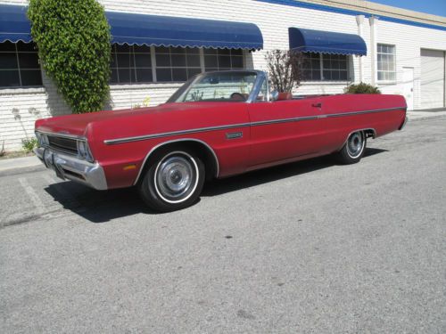 1969 plymouth fury iii convertible california car