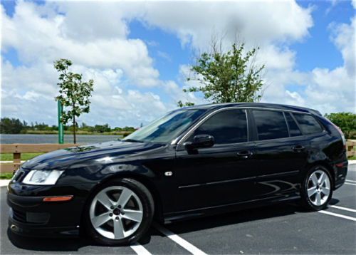 06 saab 9-3 aero 6 speed manual sportcombi - heated seats 75k miles warranty!!