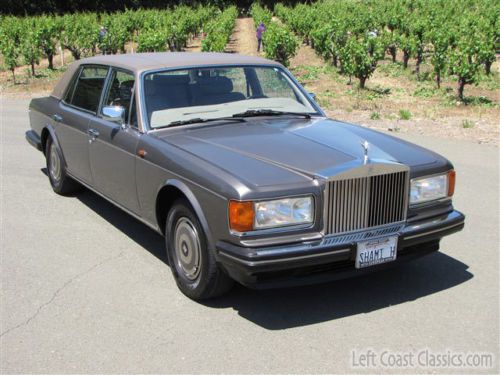 1989 rolls royce silver spur lwb 46,800 original miles, california car