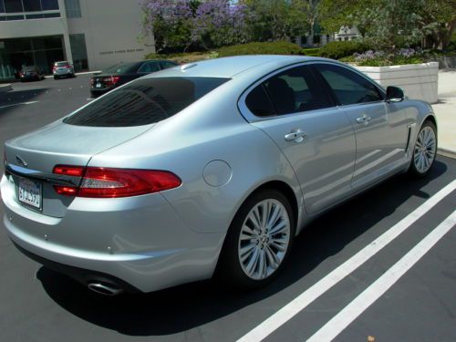 2012 jaguar xf portfolio sedan 4-door 5.0l