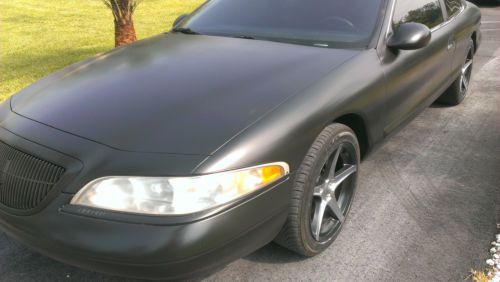 1997 lincoln mark viii lsc 2-door coupe 4.6l rare black on black