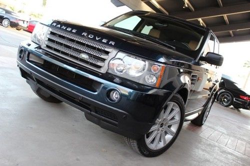 2006 range rover sport hse luxury pkg. nav. heated seats. s/c wheels. 1 owner.