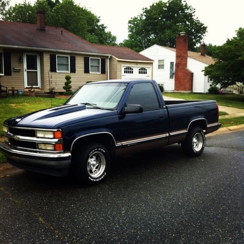 1996 chevrolet c1500 silverado standard cab pickup 2-door 5.7l