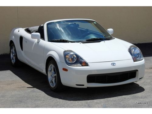 2002 toyota mr2 spyder base convertible 2-door 1.8l