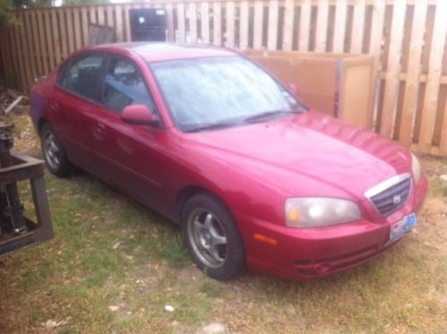 2006 hyundai elantra for parts - engine seized up