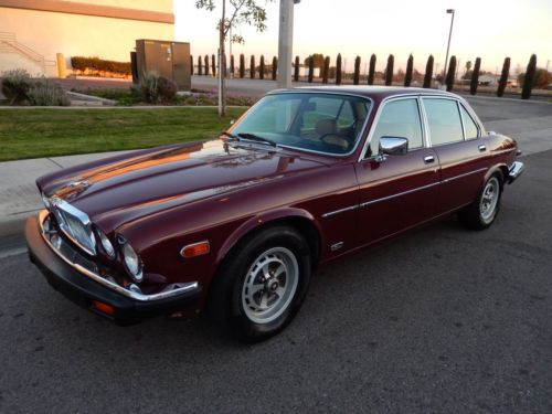 Jaguar xj6 1986 with just 82000 orig miles all orig car 4.2 engine very nice !!!