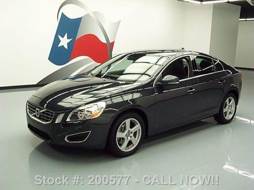 2013 volvo s60 t5 premier turbo leather sunroof 35k mi texas direct auto