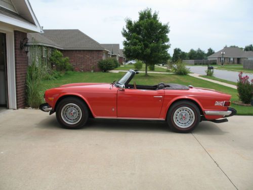 1976 triumph tr6 base convertible 2-door 2.5l