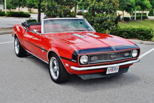 1968 chevrolet camaro ss convertible 350 creat engine the best you will find wow