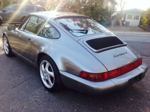 1989 911 COUPE 5SP SHOWROOM MINT LOW MILES RARE CARRERA 4 AWD CLEAN CAR FAX, US $39,500.00, image 2
